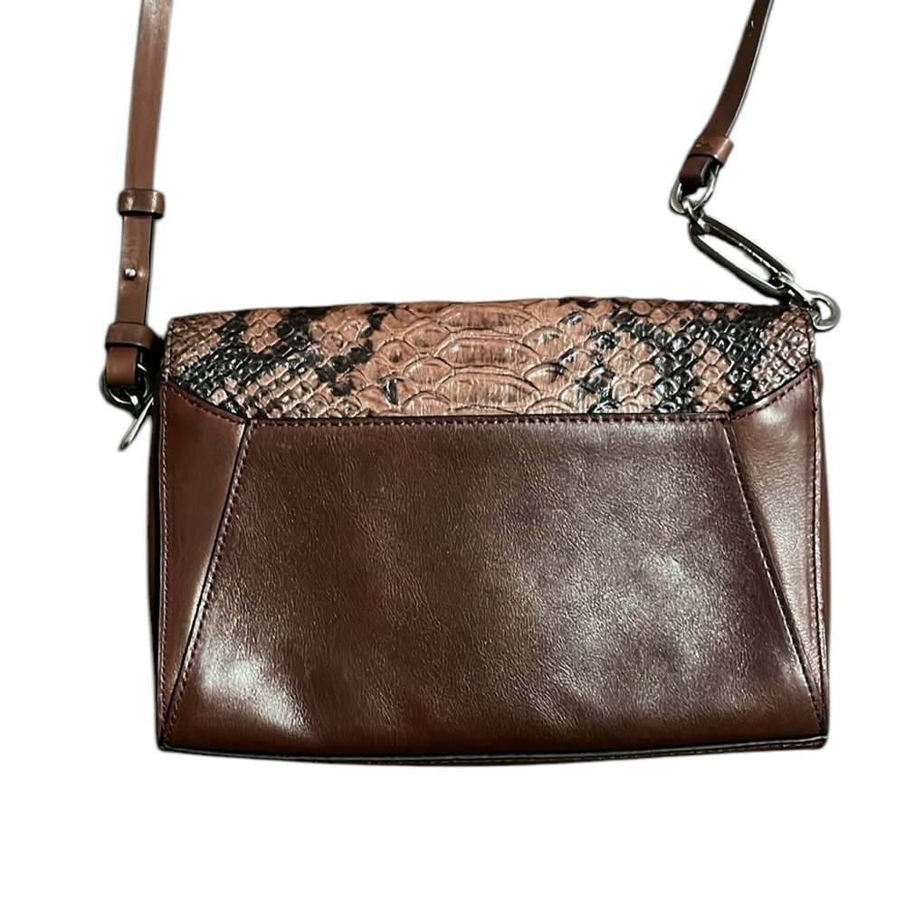 Coach Authenticated Crosstown Python Embossed Cro… - image 4
